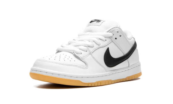 Nike SB Dunk Low Orange White Label Black - Image 4