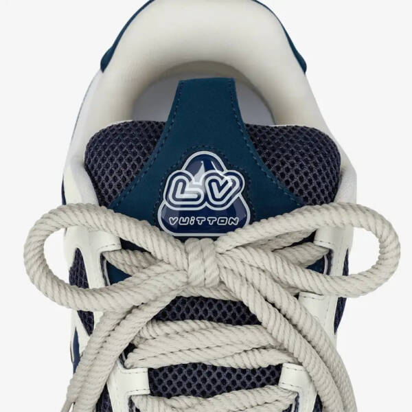 Louis Vuitton LV Skate Sneaker Marine White - Image 3