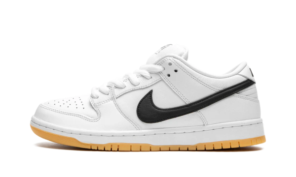 Nike SB Dunk Low Orange White Label Black - Image 7