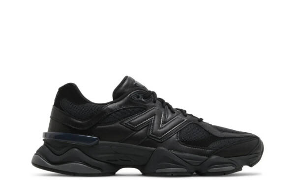 New Balance 9060 Triple Black - Image 4